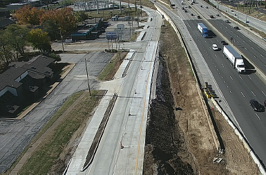 section of the I-270 roadway