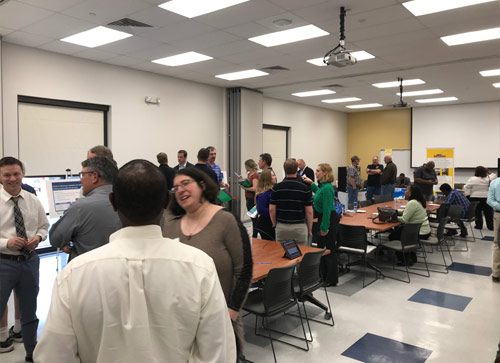 Attendees at the I-270 Public Meeting on April 16, 2019
