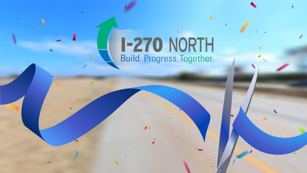 I-270 North ribbon-cutting